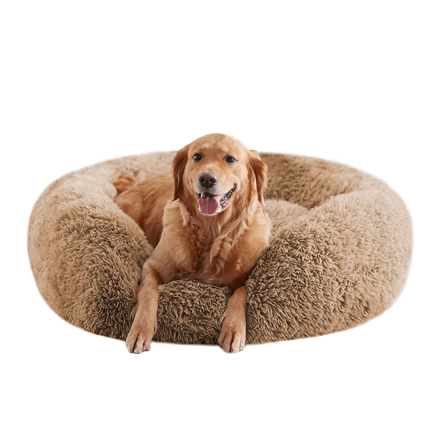 Orthopedic anxiety relief dog bed for Dogs Up to 80Lbs 34inch