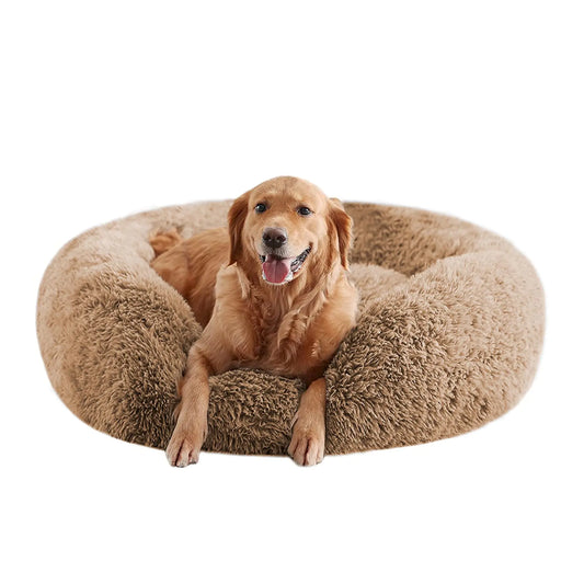 Orthopedic anxiety relief dog bed for Dogs Up to 80Lbs 34inch
